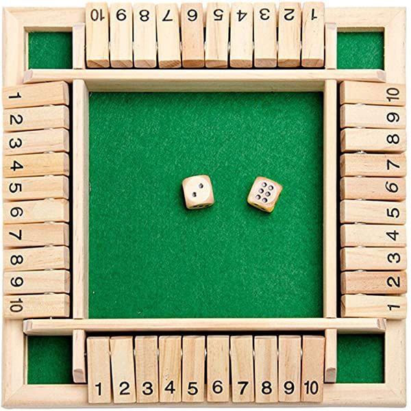 Classic Wooden Dice Game