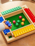 Wooden Flip The Box Dice Game (multicolor)